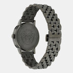 Versace Albireo (Wc-0T) Men Quartz Grey Dial Analog Stainless Steel Watch VE0T00625
