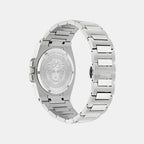 Men Quartz Burgundy Dial Analog Recycled Steel Watch VE0V00125