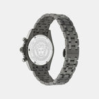 Versace Fornax (Wc-0W) Men Quartz Grey Dial Chronograph Stainless Steel Watch VE0W00625