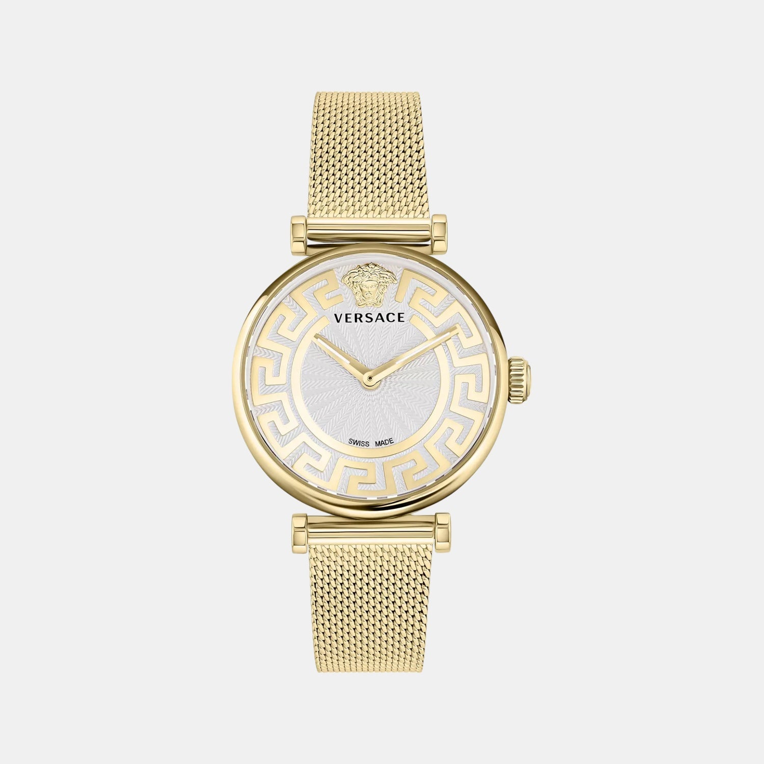 Women Quartz Silver Dial Analog Stainless Steel Watch VE1CA0623