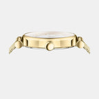 Women Quartz Silver Dial Analog Stainless Steel Watch VE1CA0623