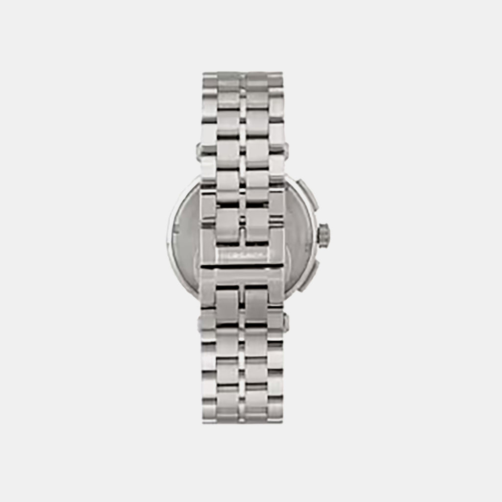 Aion Men Quartz White Dial Chronograph Stainless Steel Watch VE1D01823