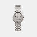 Aion Men Quartz White Dial Chronograph Stainless Steel Watch VE1D01823