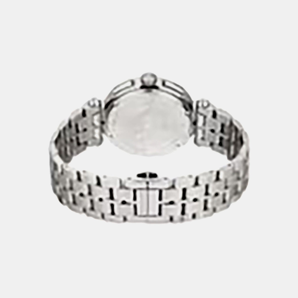 Aion Men Quartz White Dial Chronograph Stainless Steel Watch VE1D01823
