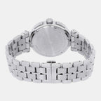 Aion Men Quartz White Dial Chronograph Stainless Steel Watch VE1D01823