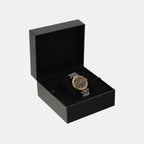 Aion Men Quartz Black Dial Chronograph Stainless Steel Watch VE1D02023