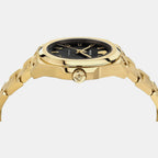 Men Automatic Black Dial Analog Stainless Steel Watch VE2A00121