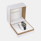 La Medusa Women Quartz Black Dial Analog Stainless Steel Watch VE2R00922