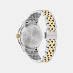 Hellenyium Women Quartz Blue Dial Analog Stainless Steel Watch VE2S00522