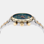 Versace Men Round Green watch