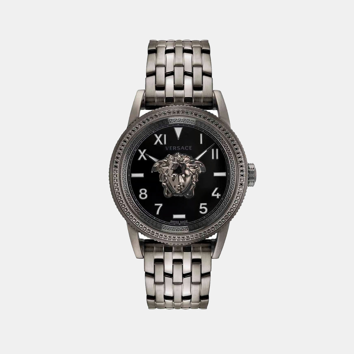V-Palazzo Men Quartz Black Dial Analog Stainless Steel Watch VE2V00922