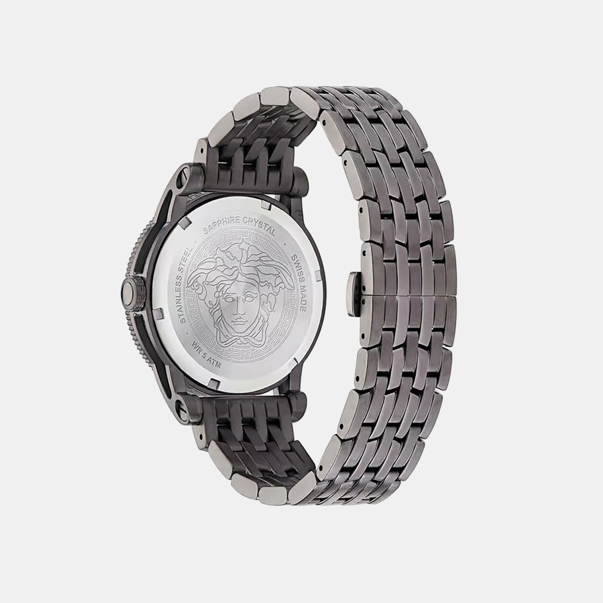 V-Palazzo Men Quartz Black Dial Analog Stainless Steel Watch VE2V00922