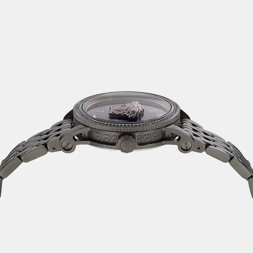 V-Palazzo Men Quartz Black Dial Analog Stainless Steel Watch VE2V00922