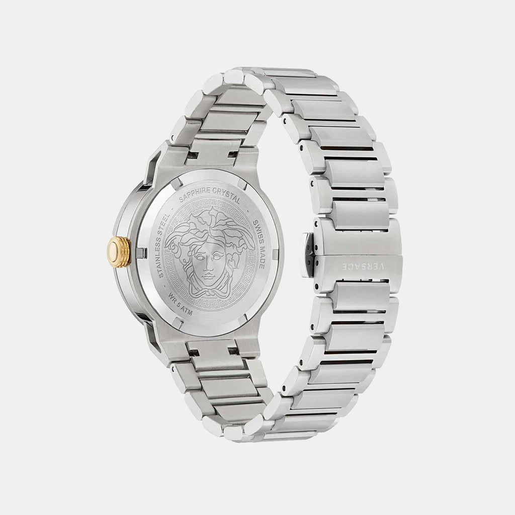 Versace Women Round Silver watch
