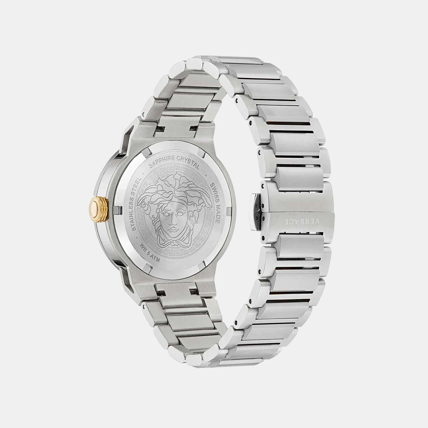 Versace Women Round Silver watch