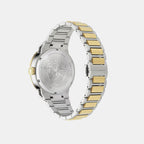 Women Quartz Two Tone Dial Analog Stainless Steel Watch VE3F00823