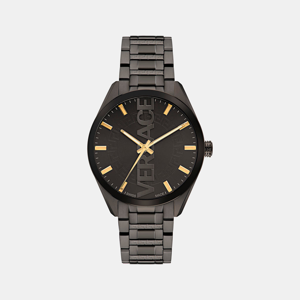 Versace Round Grey Analog watch