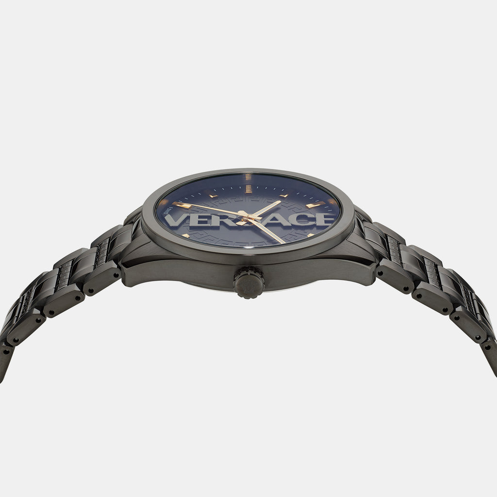 Versace Men Round Grey watch