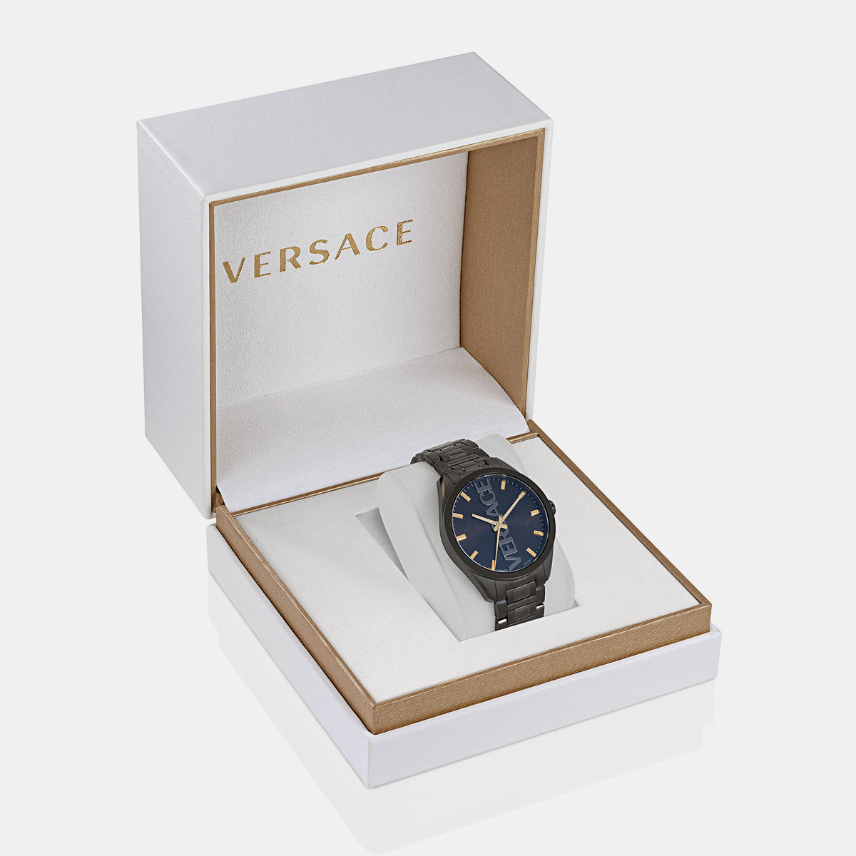 Versace Brass Round watch