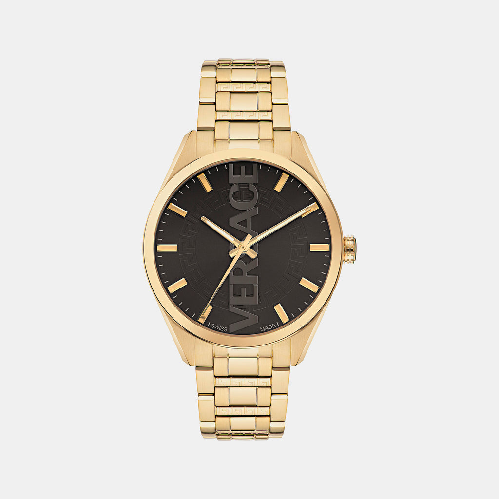 Versace Round Grey Analog watch