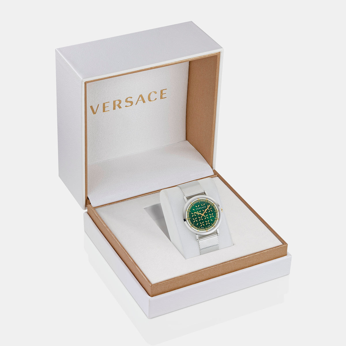 Versace Brass Round watch