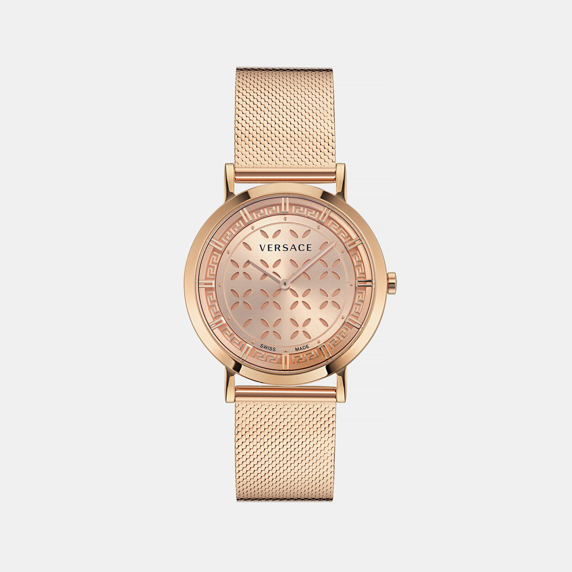 Versace Round Rose Gold Analog watch