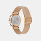 Female Rose Gold-Tone Analog Stainless Steel Watch VE3M01323