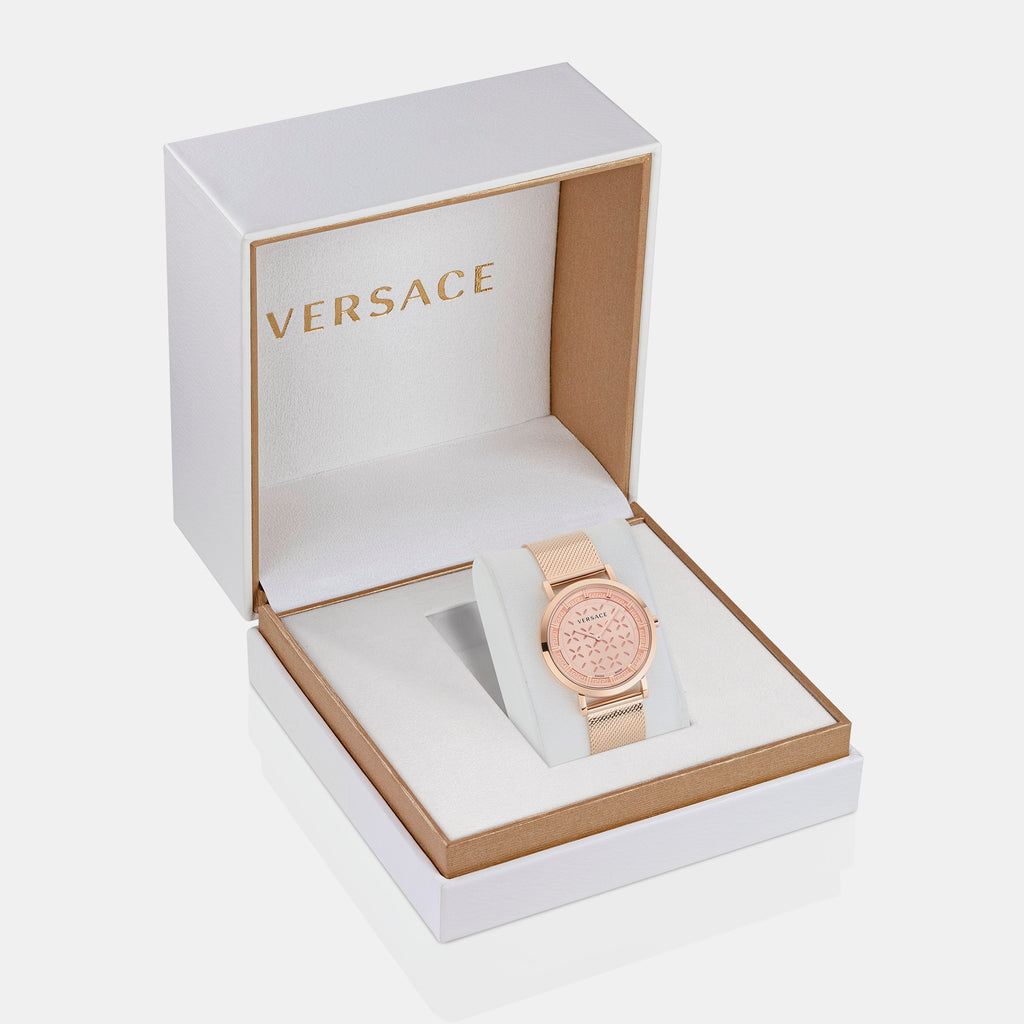 Versace Brass Round watch