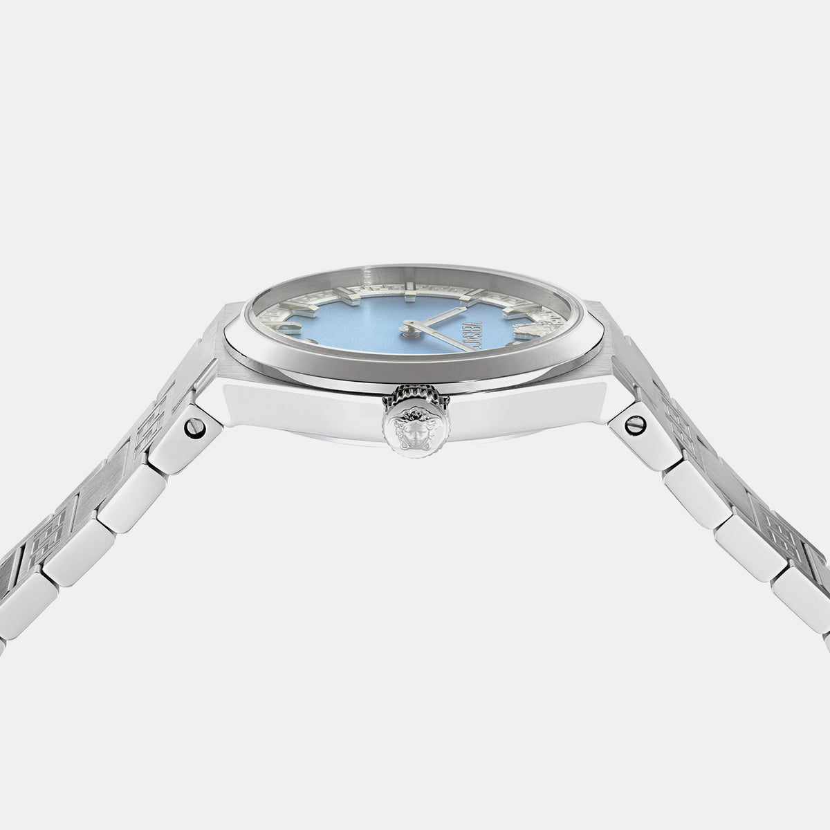 Women Quartz Blue Dial Analog Stainless Steel Watch VE5E00226