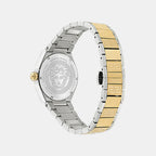 V-Auria Women Quartz Green Dial Stainless Steel Watch VE5E00326