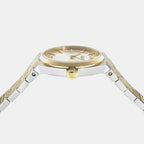 Auria Men Quartz Silver Dial Analog Stainless Steel Watch VE5E00426