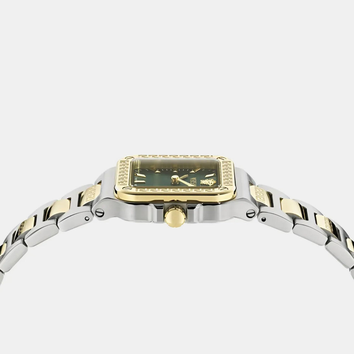 Greca Women Quartz Green Dial Analog Stainless Steel Watch VE5G00326