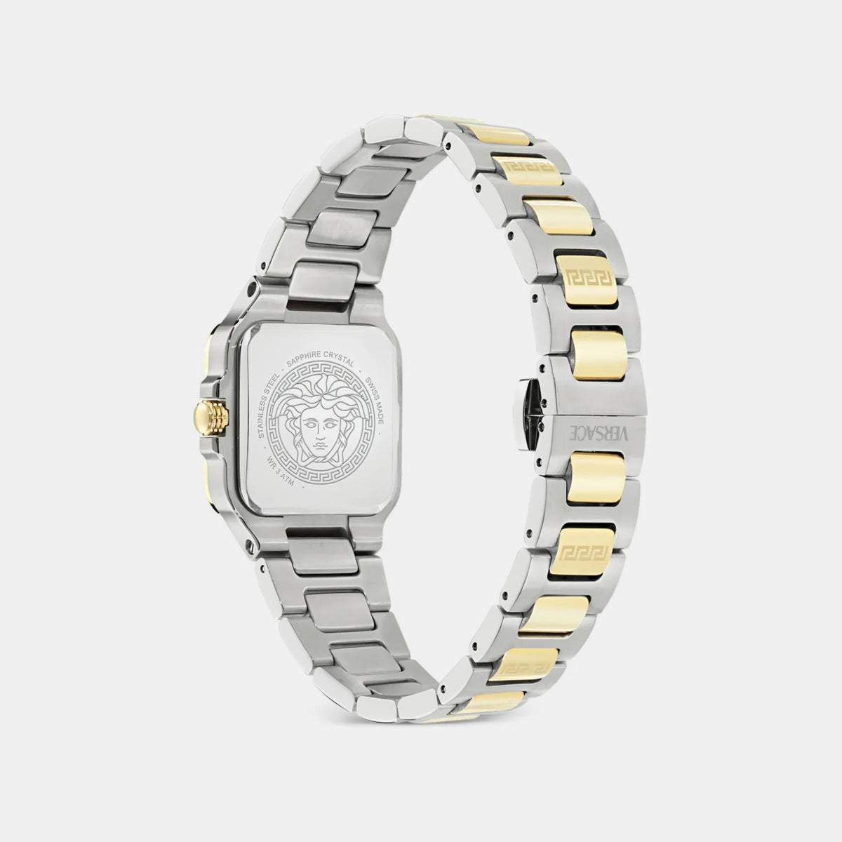 Greca Women Quartz Green Dial Analog Stainless Steel Watch VE5G00326