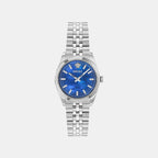 Millennium Lady Women Quartz Blue Dial Analog Stainless Steel Watch VE5K00126