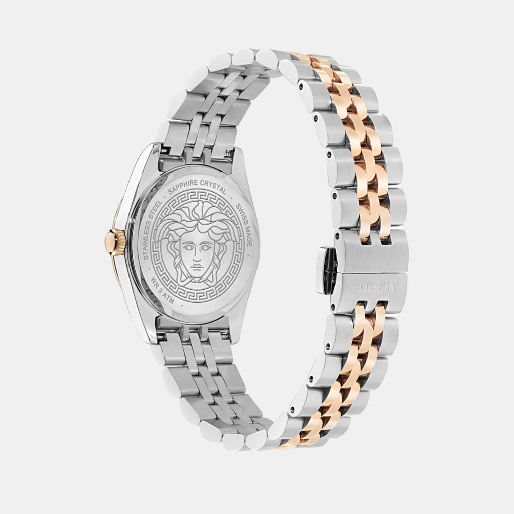 Millenyium Women Quartz Silver Dial Stainless Steel Watch VE5K00326