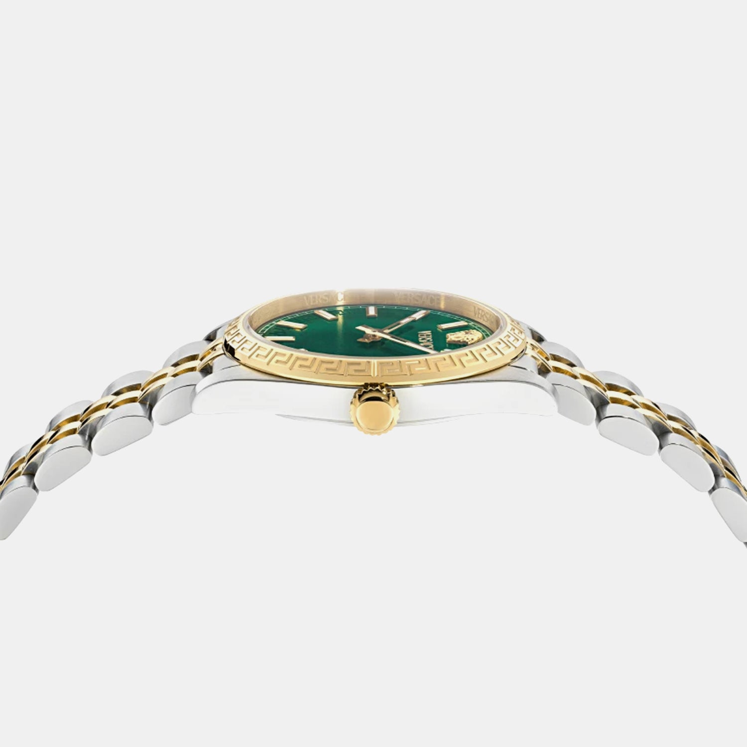 Millenyium Women Quartz Green Dial Stainless Steel Watch VE5K00426
