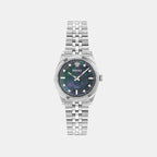 Millenyium Greca Women Quartz Black Dial Analog Stainless Steel Watch VE5K00526
