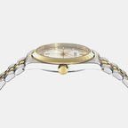 Millenyium Men Quartz Silver Dial Analog Stainless Steel Watch VE5M00326