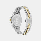 Millenyium Men Quartz Silver Dial Analog Stainless Steel Watch VE5M00326