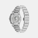 Greca Men Quartz Silver Dial Chronograph Stainless Steel Watch VE5N00126