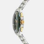 Greca Men Quartz Green Dial Chronograph Stainless Steel Watch VE5N00426