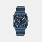 Millenyium Men Quartz Blue Dial Analog Stainless Steel Watch VE5P00126