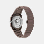 Medusa Antares Men Quartz Brown Dial Analog Stainless Steel Watch VE5P00426