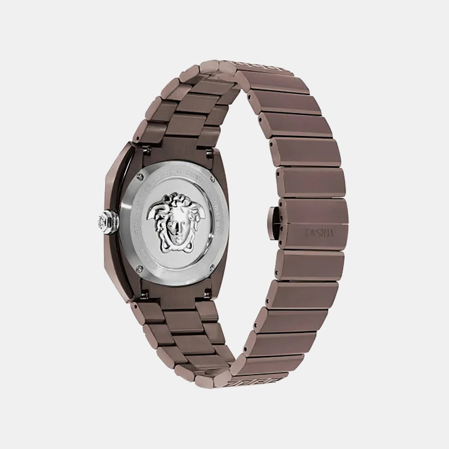 Medusa Antares Men Quartz Brown Dial Analog Stainless Steel Watch VE5P00426