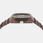 Medusa Antares Men Quartz Brown Dial Analog Stainless Steel Watch VE5P00426
