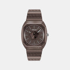 Medusa Antares Men Quartz Brown Dial Analog Stainless Steel Watch VE5P00426
