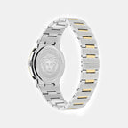 Greca Men Quartz Green Dial Analog Stainless Steel Watch VE5Q00526