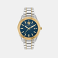 Men's Blue Analog Stainless Steel Watch VE6A00523