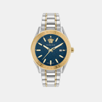 Versace Round Blue Analog watch