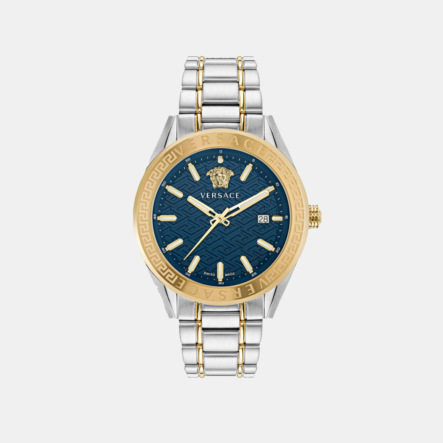 Versace Round Blue Analog watch